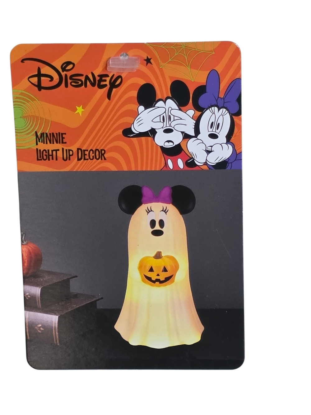 Minnie Mouse Ghost Halloween Blow Mold- White & Purple - Picture 4 of 8
